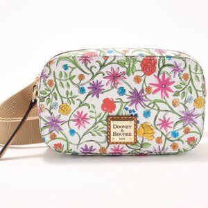 Dooney & Bourke Coated Cotton Wildflower Belt Bag  0310